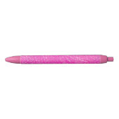 Neon Pink Champagne Pop Bubble Wrap Rode Inkt Pen (Voorkant)