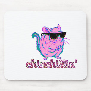 Neon Pink Chinchillin Chinchilla Muismat