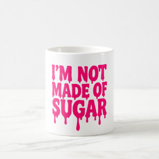 Neon Pink Drip Quote Mok –