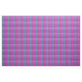 Neon Pink en Blue Plays Fabric Pattern Stof (Yard (91,4 cm))