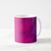 Neon Pink Fumée Café Mug - Personnalisable (Devant droit)