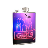 Neon Pink Girls Sign Thunder_Cove Heupfles (Rechts)