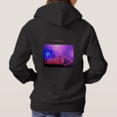 Neon Pink Girls Sign Thunder_Cove Hoodie (Achterkant)