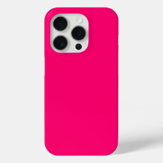 Neon Pink iPhone 15 Pro Coque - Personnalisable