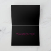 Neon Pink Merci note (Intérieur)