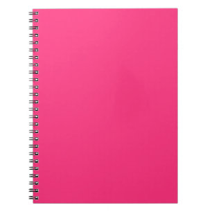 Neon Pink Spiral Notitieboek