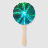 Neon Plasma Ball elektrische partij Handwaaier (Achterkant)