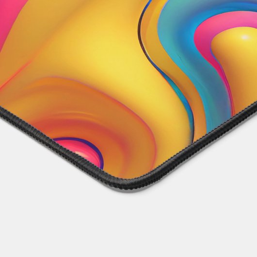 Neon plastique fluide Abstrait (Coin)