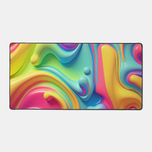 Neon plastique fluide Abstrait (Recto)