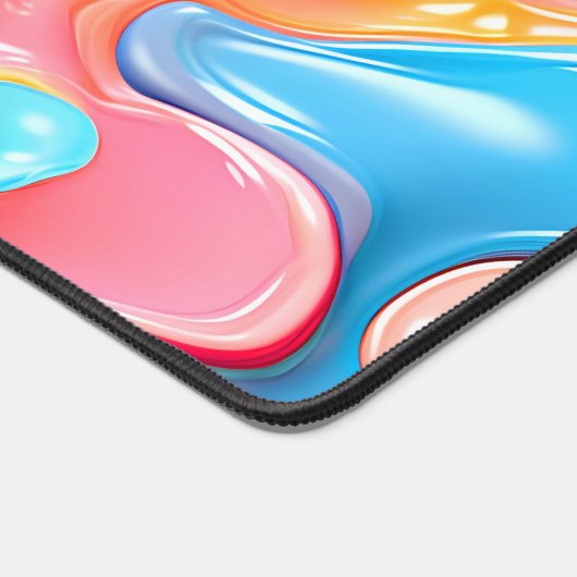 Neon plastique fluide Abstrait (Coin)