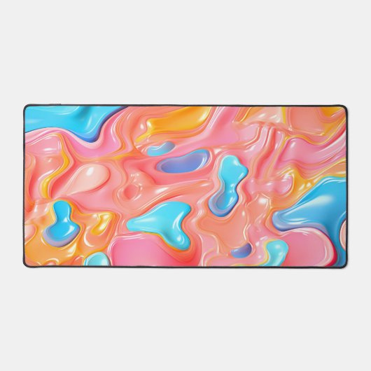 Neon plastique fluide Abstrait (Recto)