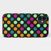 Neon Polka Dots | Roze groene geel Aqua Case-Mate iPhone Case (Achterkant (horizontaal))