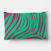 Neon Pop Art Zebra Tas (Achterkant)