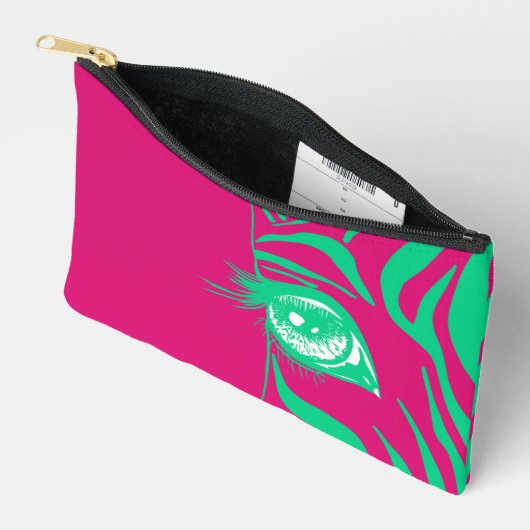 Neon Pop Art Zebra Tas (Open)