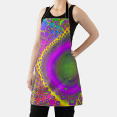 Neon Pop Paper Psychedelic Schort (Insitu)