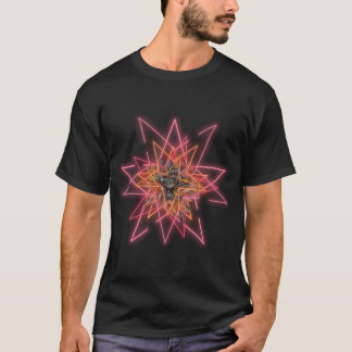 Neon Postkaarten Neon print Bloem T-shirt