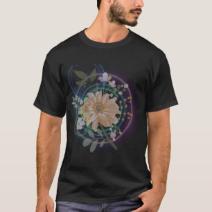 Neon Postkaarten Neon Print Bloemen T-shirt