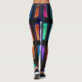 Neon Prism Grid Leggings (Dos)