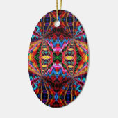Neon Psychedelic Abstract Ornament 2 (Links)