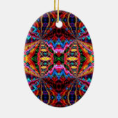 Neon Psychedelic Abstract Ornament 2 (Achterkant)