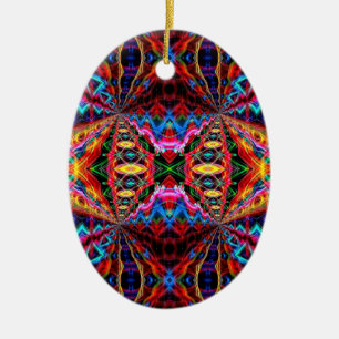Neon Psychedelic Abstrait Ornement 2