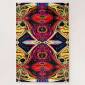 Neon Psychedelic Jigsaw Puzzle 2 (Vertical)