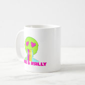 Neon Puke & Rally Classic Mug | Retour de Fête (Devant gauche)