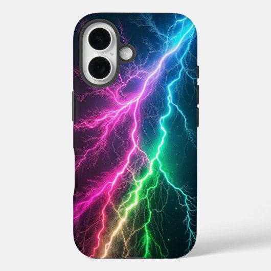 Neon Pulse Case-Mate iPhone Case (Achterkant)