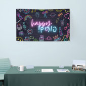 Neon Purim Spandoek (Beurs)