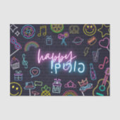 Neon Purim Tissuepapier (Voorkant)