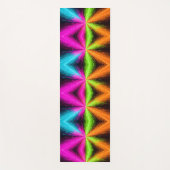 Neon Radial Burst Explosion Yogamat (Voorkant)