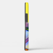 Neon Rainbow Abstract Design Coque-Mate coque ipho (Verso / Droite)