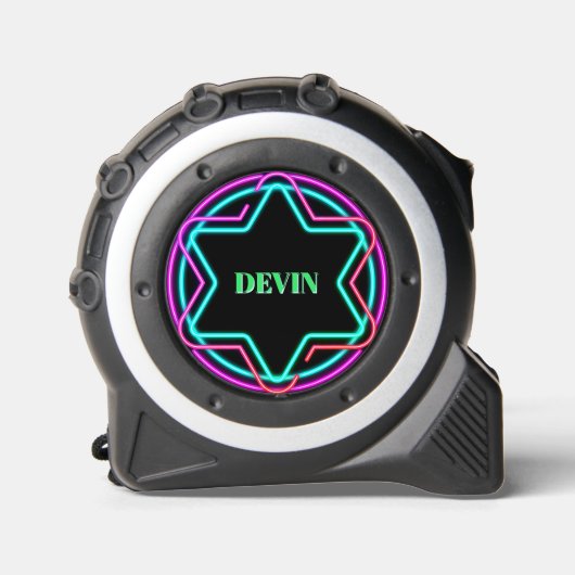 Neon Rainbow Flashy Bold Custom Rolmaat (Voorkant)