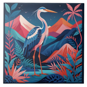 neon rand reiger tegel tegeltje