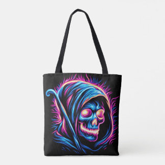 Neon Reaper Glow - Skull Bag Draagtas