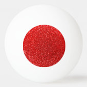 Neon red glitter pingpongballen (Voorkant)