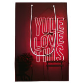 Neon Red Yule houdt van dit Medium Cadeauzakje (Achterkant)