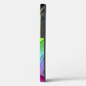 Neon Regenboog Abstract Ontwerp Case-Mate iPhone Case (Achterkant / Links)