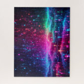 Neon Regendruppels Legpuzzel (Verticaal)