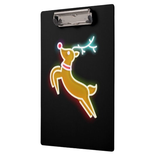 Neon rendier klembord (Links)