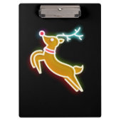 Neon rendier klembord (Voorkant)