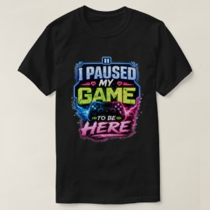Neon Retro Gamer Quote Ontwerp T-shirt