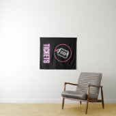 Neon Retro Mic Tickets Wandkleed (In Situ (horizontaal))