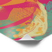 Neon Retro Muse Perfect Poster (Hoek)