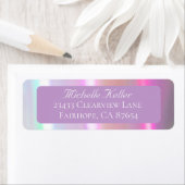 Neon Return-adreslabel Etiket (Insitu)