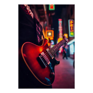 Neon Ritme Perfect Poster