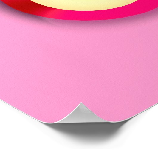 Neon Rock en Roll Poster (Hoek)