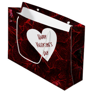 Neon Rode Viooltjes Groot Cadeauzakje