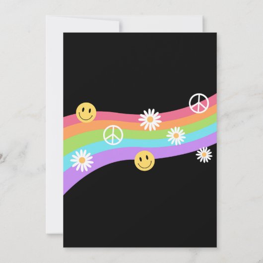 Neon Roller Patinage Super Invitations d'anniversa (Dos)