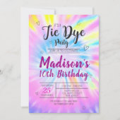 Neon Roller-schaats Verjaardagsuitnodiging Kaart (Voorkant)